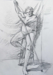 Painting titled Balance